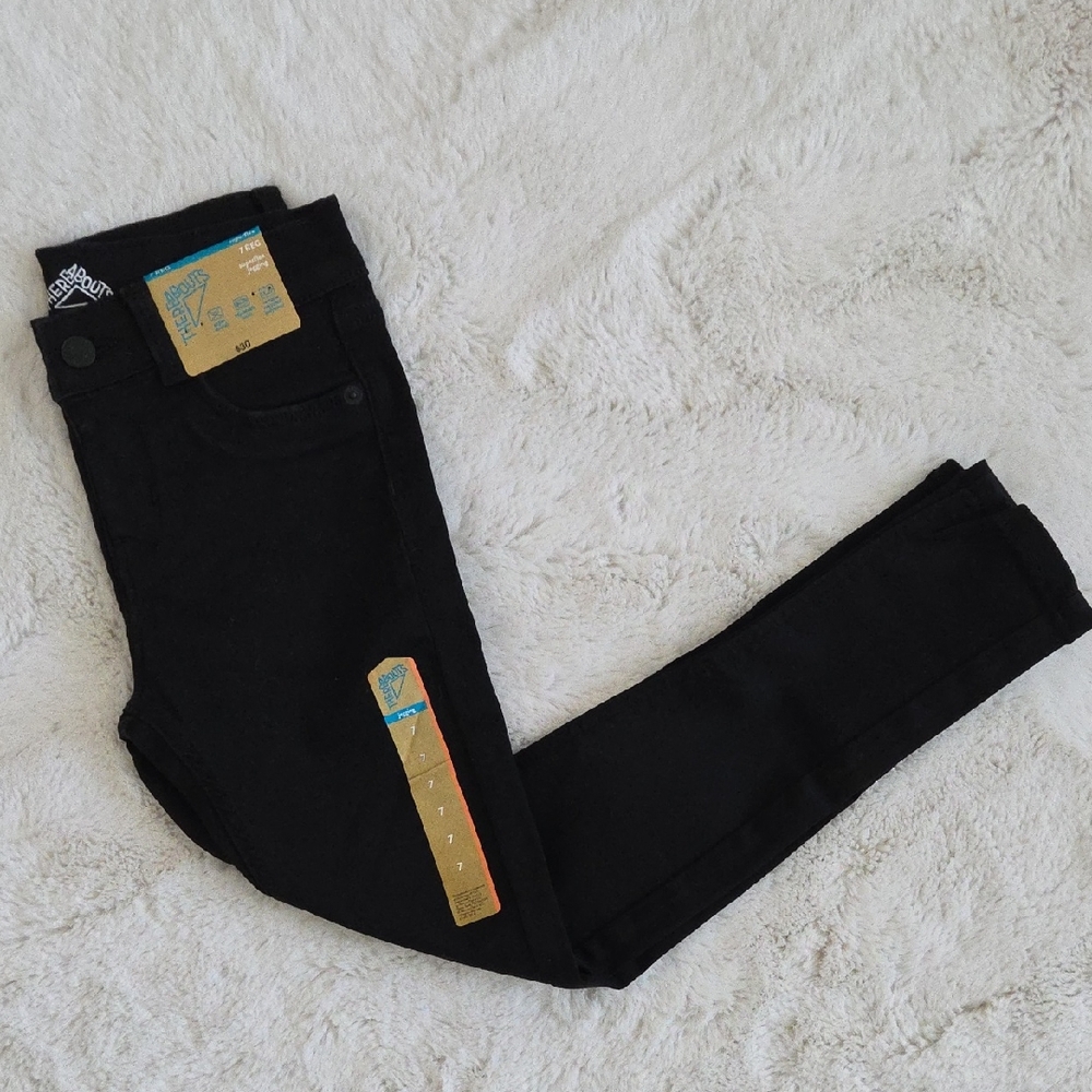 Thereabouts Girls Black Superflex Jegging